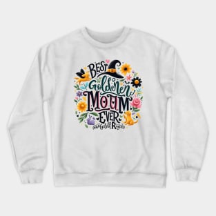 Best Golden Retriever Mom Ever Funny Dog Lover Gifts Women Crewneck Sweatshirt